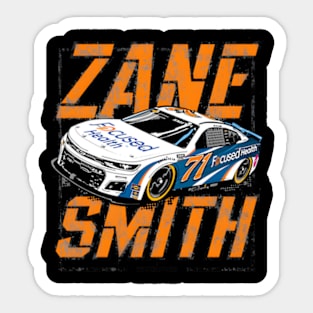 Zane Smith Charcoal Car Sticker